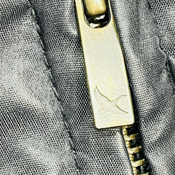 Eddie Bauer Goose Down Quilted Puffer Vest Womens M Faux Fur Collar GorpCore - Picture 7 of 13